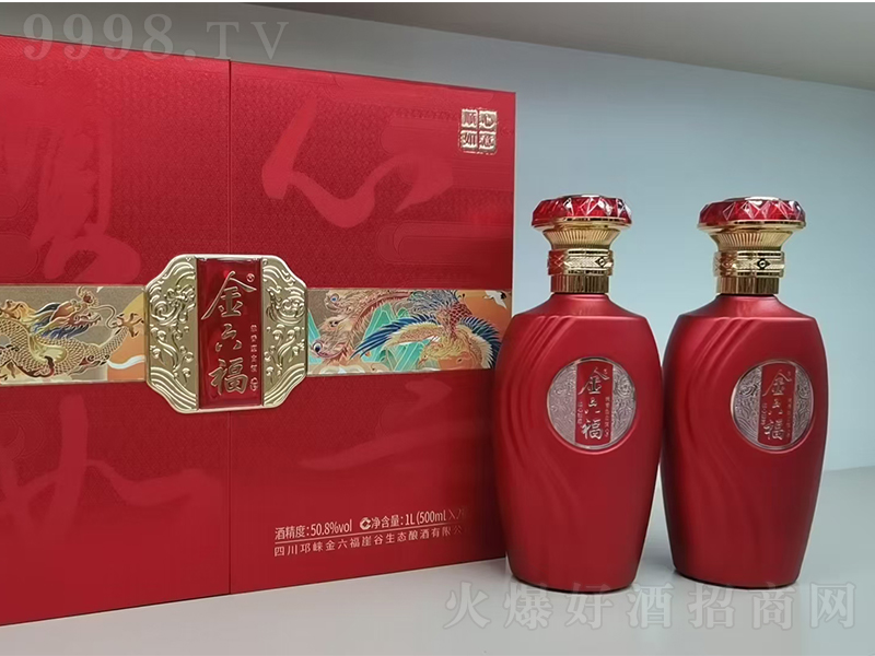 金六福酒順心如意兼香型【50.8°500ml】