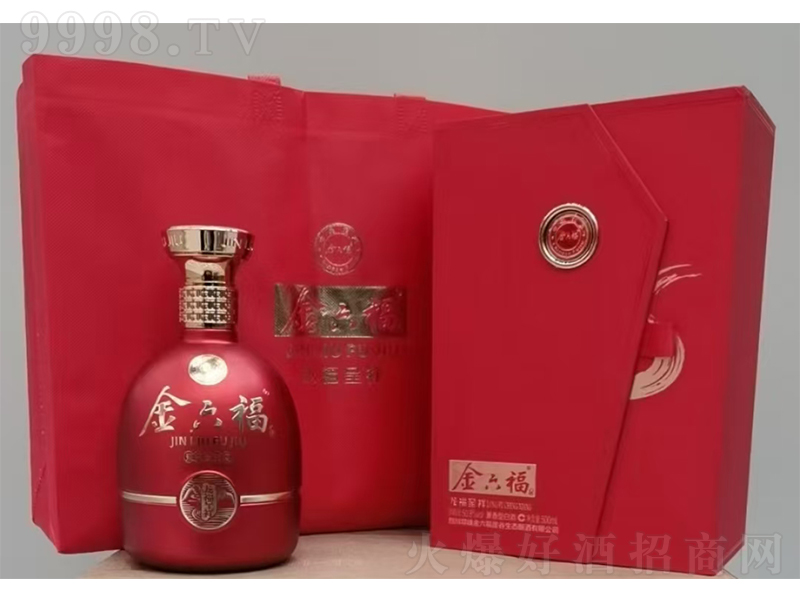 金六福酒龍福呈祥兼香型【50.8°500ml】