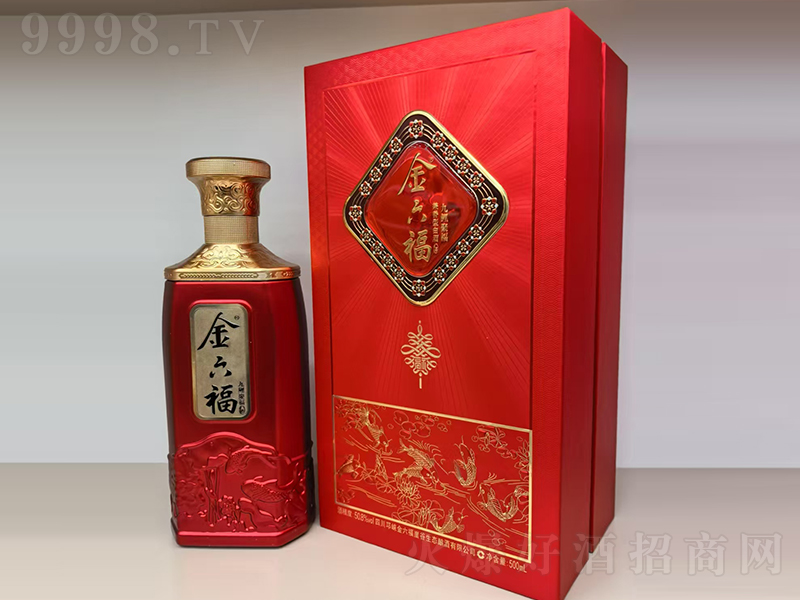 金六福酒九鯉來福兼香型【50.8°500ml】